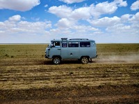 Ghobi woestijn bus Mongolie
