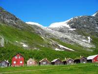 Glenndalsgletsjer Noorwegen