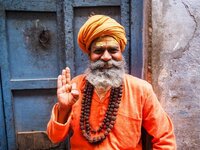 India vriendelijke man Djoser