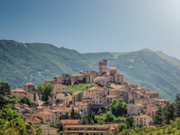 Castel del Monte Abruzzen Italië