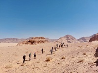 Wandelen in Jordanië