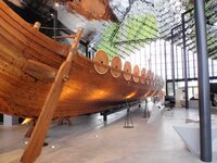 Sagastad vikingschip Noorwegen Djoser