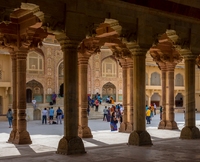 Delhi India Rode Fort Djoser