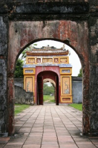 Hue Poort Vietnam Verboden Stad Groepsreis