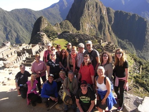 Groep Machu Picchu Peru