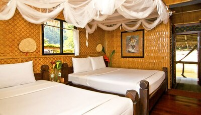 Jungle Rafts kamer River Kwai Thailand