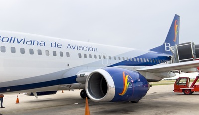 BCP binnenlandse vlucht vliegtuig Bolivia