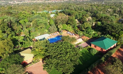 Karatu Kudu Lodge & Camp luchtfoto Tanzania Djoser