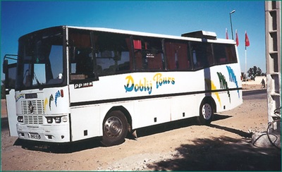 Marokko bus vervoersmiddel rondreis Djoser Family 