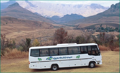 Zuid Afrika bus vervoersmiddel rondreis Djoser family