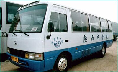 China en Tibet bus vervoersmiddel Djoser 