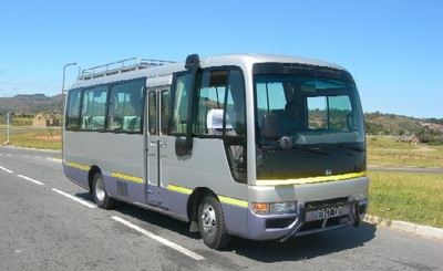 Madagascar bus vervoersmiddel Djoser 