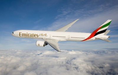 emirates vliegtuig