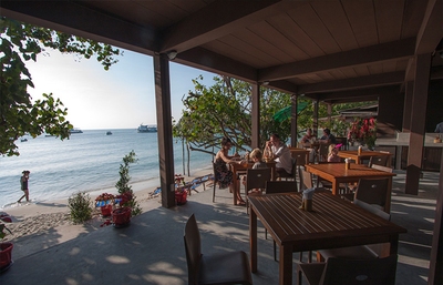 La Lune Beach Resort terras Koh Samed Djoser