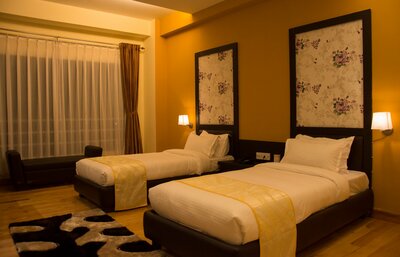 Slaapkamer White Tara Thimphu Bhutan Djoser