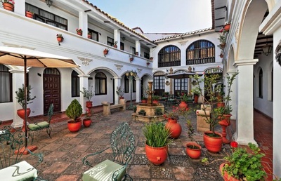 Hostal Sucre Patio Bolivia