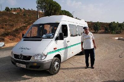 Wandelreis marokko Djoser bus vervoersmiddel 