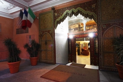 Djoser marokko hotel lobby ontvangst 