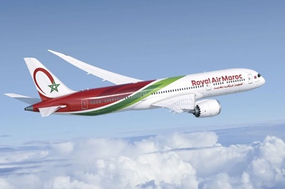 Royal Air Maroc vliegtuig