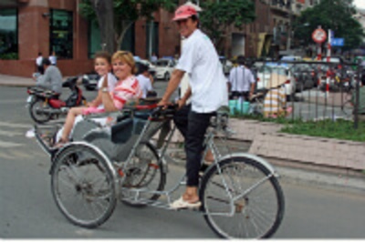 Vietnam fiets vervoersmiddel rondreis Djoser Family 