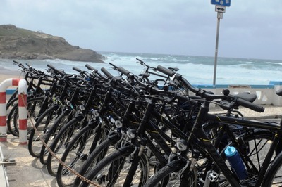 Fietsen Djoser Portugal Strand