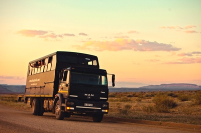 Zuid-Afrika truck