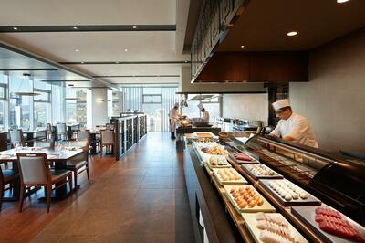 Lotte City Hotel Myeongdong ontbijt Seoul Zuid-Korea