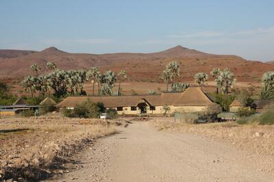 Palmwag Lodge Namibië