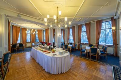 Hotel Cesis Gaujas ontbijtzaal