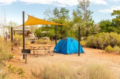 USA Moab KOA Campground tent