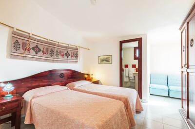 Hotel Sortale kamer twin Orosei Sardinie