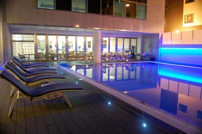 Hotel Dona Ines zwembad Coimbra Portugal