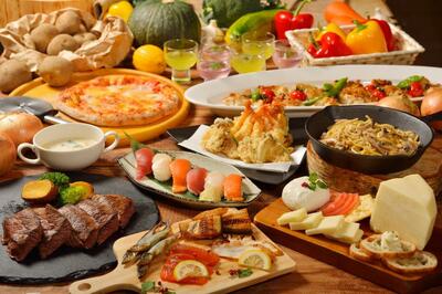 Toyako Manseikaku Hotel Lakeside Terrace buffet Toyako Japan