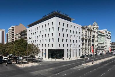 Hotel 3K Europa Lissabon buitenkant Djoser Portugal