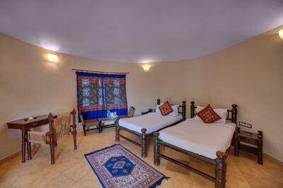 royal safari camp kamer