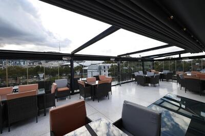 atrium boutique hotel tbilisi dakterras