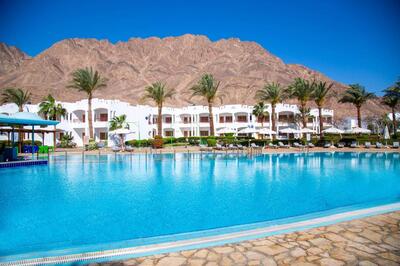 Happy Life Village zwembad Dahab Egypte