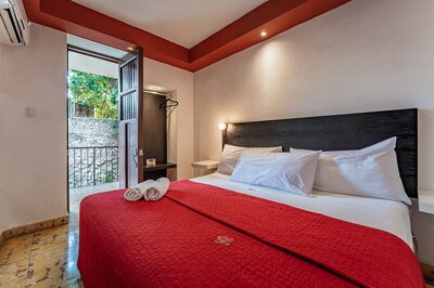 Eco Hotel Santiago double kamer Merida Mexico Djoser