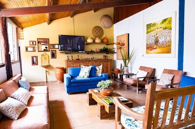 Pousada aguape Bocas del Toro kamer