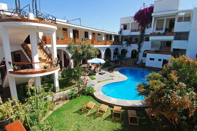 Hotel Alegria zwembad Nasca Peru