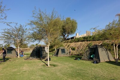 Tenten Highlanders campsite Cederberg Zuid-Afrika Djoser