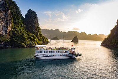 Halong baai boot Vietnam