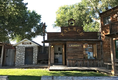 USA Bishop Brown's Town Campground laundry