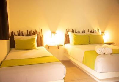 Hotelito El Cuyo twinkamer El Cuyo Mexico Djoser