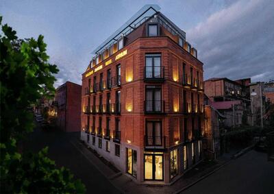 atrium boutique hotel tbilisi voorkant