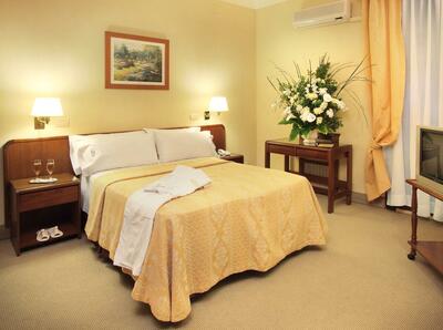 Hotel Castelar kamer Buenos Aires