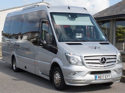 Bus Roselyn Coaches Cornwall Engeland Djoser