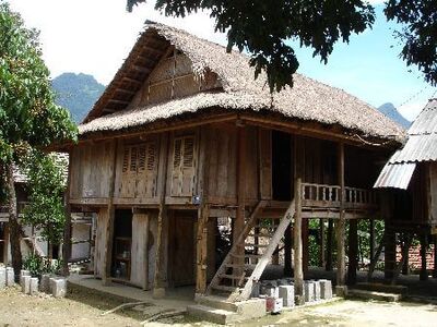 paalwoning Mai Chau 
