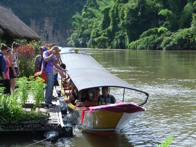 Boot River Kwai Thailand Djoser