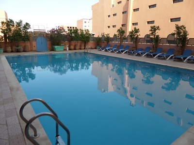 Marokko Djoser hotel accommodatie zwembad 